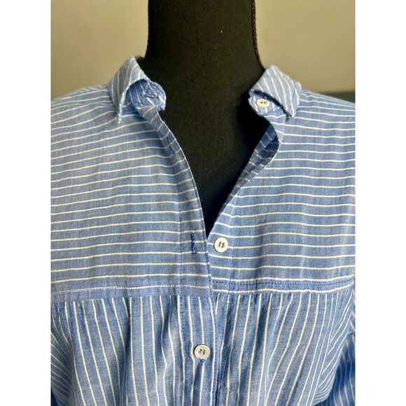 XiRENA Blue and White Striped Maxi Dress - Picture 10 of 10